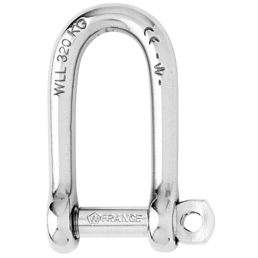Wichard Self-Locking Long D Shackle - 10mm Diameter - 13/32" 01215