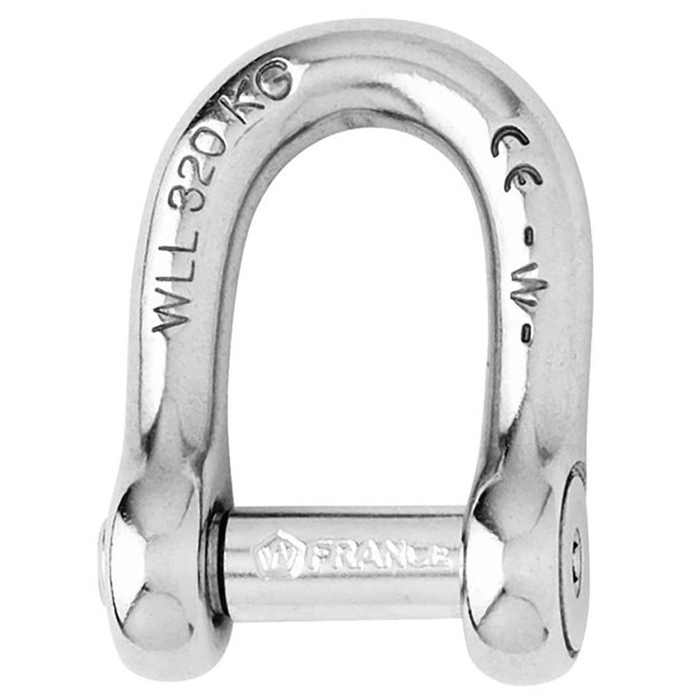 Wichard Self-Locking Allen Head Pin D Shackle - 12mm Diameter - 15/32" 01306