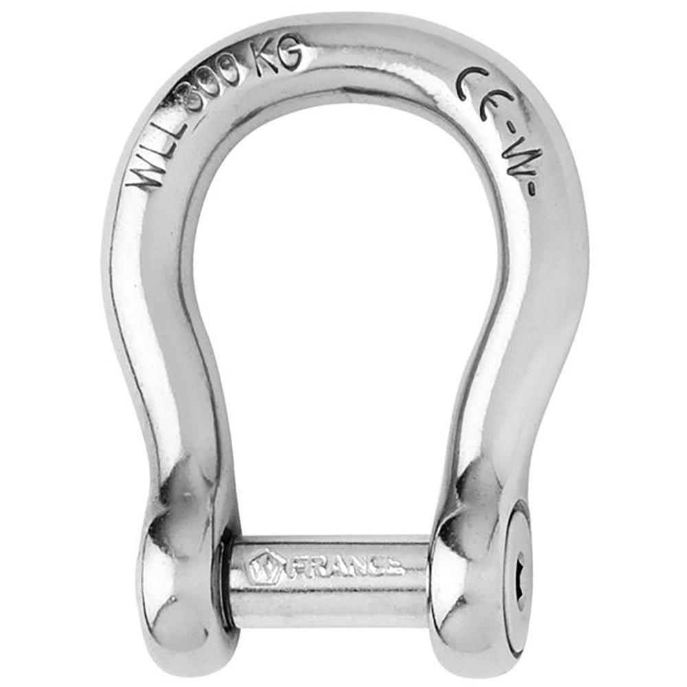 Wichard Self-Locking Allen Head Pin Bow Shackle - 6mm Diameter - 1/4" 01343