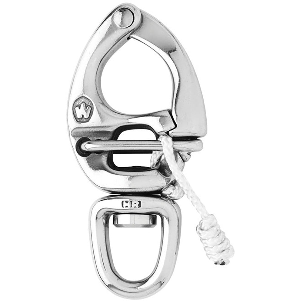 Wichard 02676 HR Quick Release Snap Shackle With Swivel Eye -110mm Length- 4-21/64"