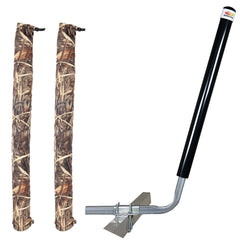C.E. Smith Angled Post Guide-On - 40" - Black w/FREE Camo Wet Lands 36" Guide-On Cover 27647-902