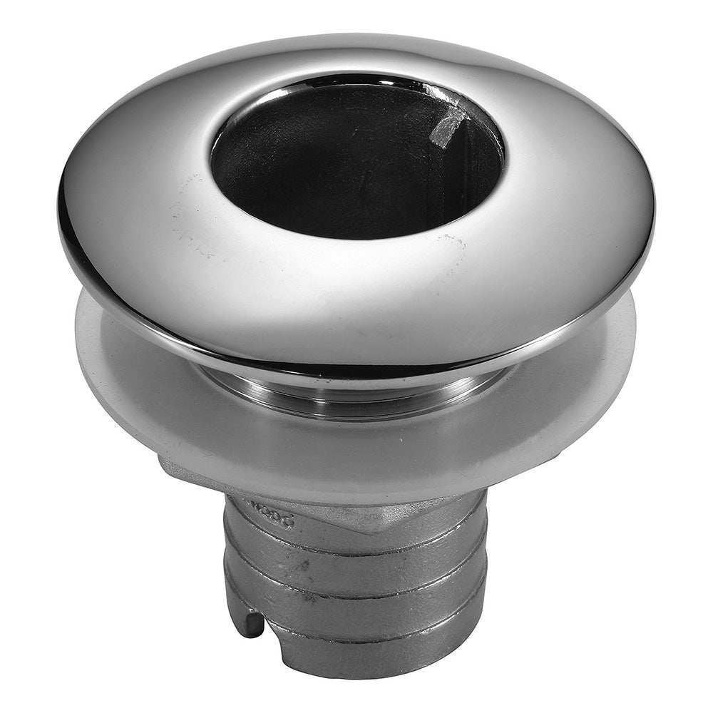 Attwood 66544-3 Stainless Steel Thru-Hull Short Straight Barbed - 1-1/4" Inner Diameter