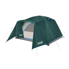 Coleman 2000037516 Skydome 4-Person Camping Tent w/Full-Fly Vestibule - Evergreen