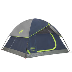 Coleman 2000035697 Sundome 4-Person Camping Tent - Navy Blue & Grey