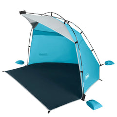 Coleman 2000037508 Skyshade Small Compact Beach Shade - Caribbean Sea