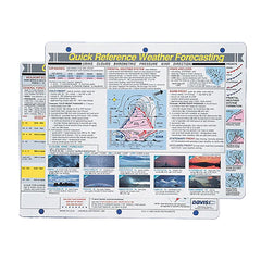 Davis 131 Quick Reference Weather Forecasting Card