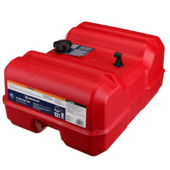 Attwood 8812LLP2 Portable Low Profile Fuel Tank - 12 Gallon w/o Gauge