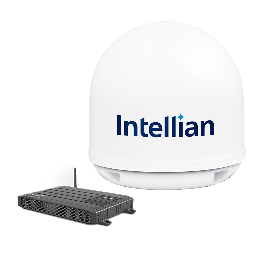 Intellian F4-A250-S FB250 Inmarsat Fleet Broadband Maritime Terminal w/Stand-Alone BDU
