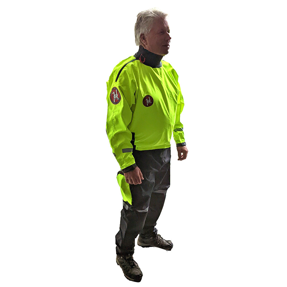 First Watch FRS-900-HV-L/XL Emergency Flood Response Suit - Hi-Vis Yellow - L/XL