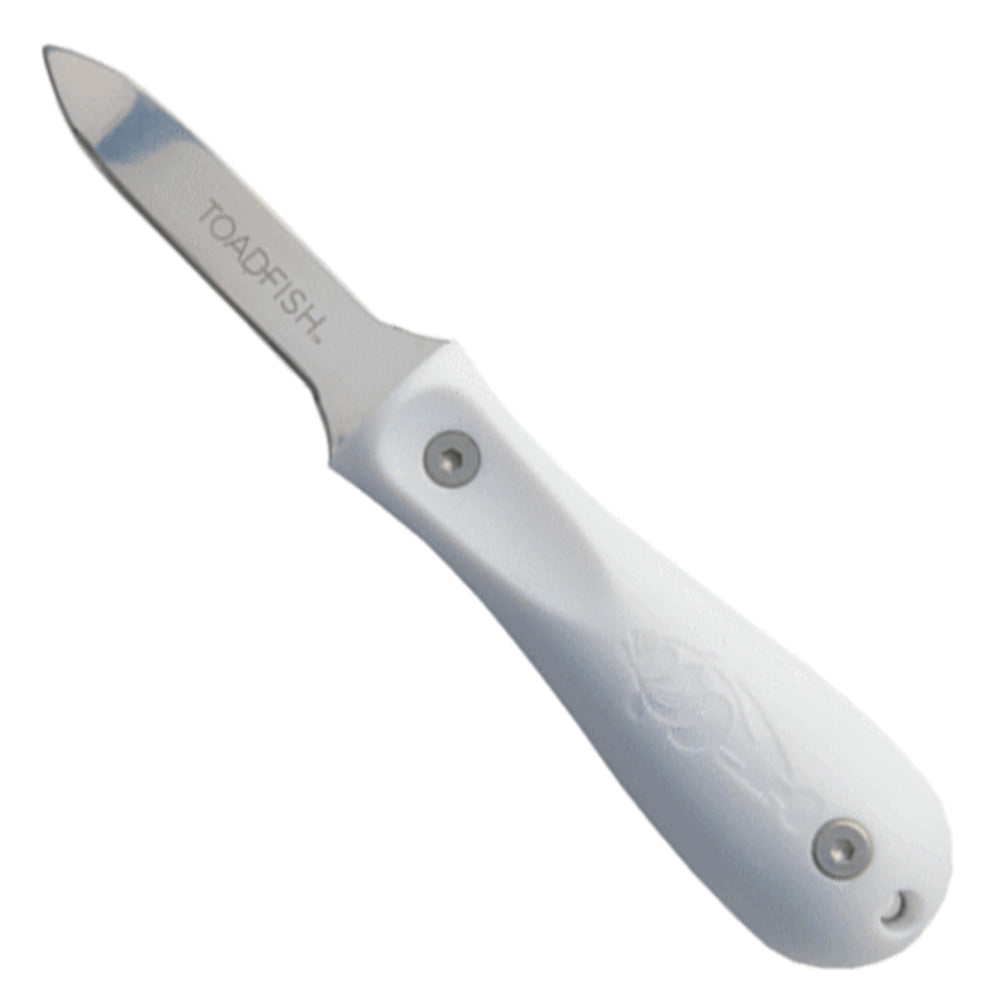 Toadfish 1005 Professional Edition Oyster Knife - White