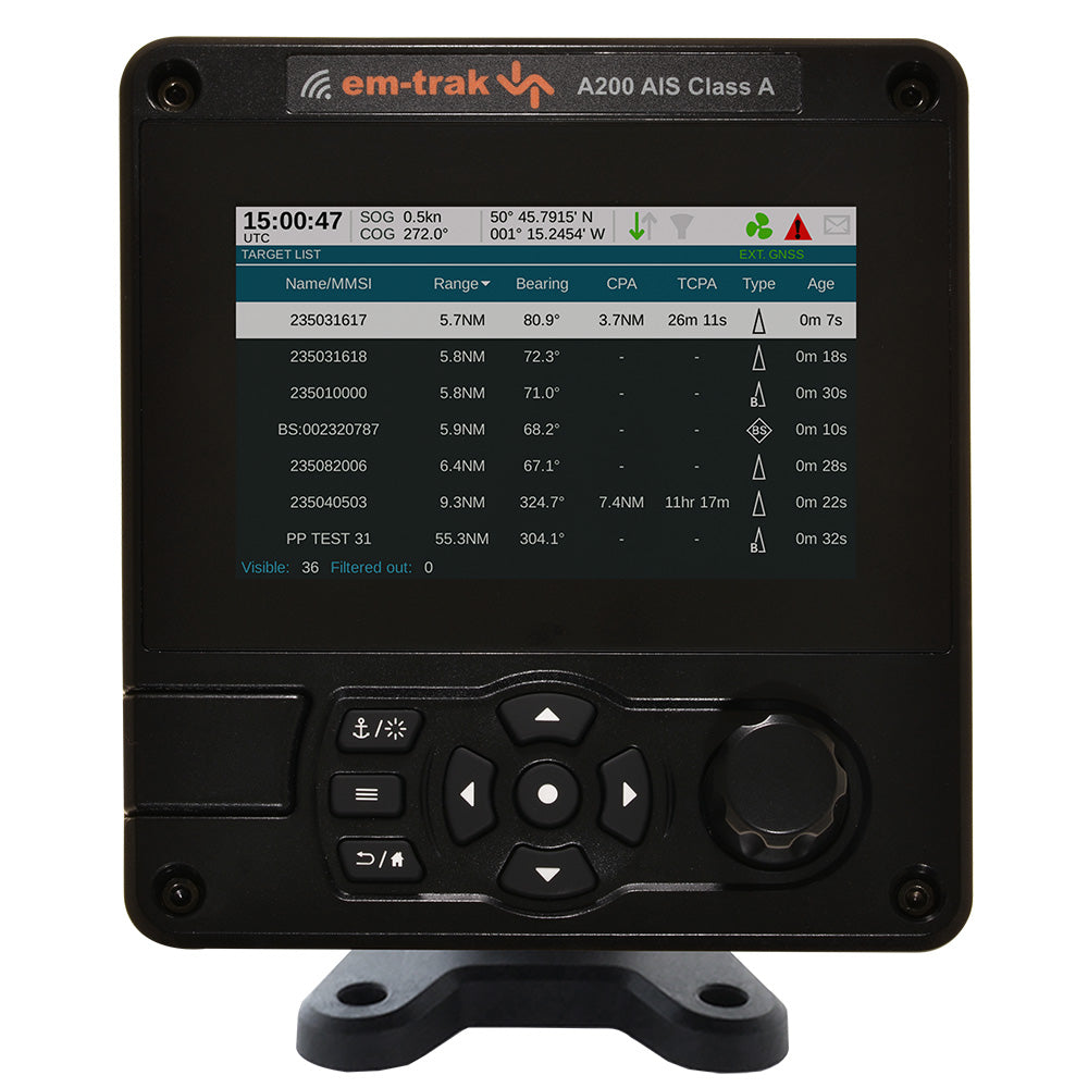 em-trak 425-0012 A200 Class A AIS Transceiver