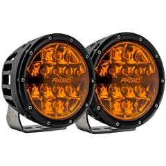 RIGID Industries 36210 360 Series 6" Spot w/Amber Pro Lens - Pair