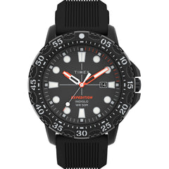 Timex TW4B25500 Expedition Gallatin - Black Dial & Black Silicone Strap