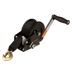 Attwood 11195-4 2000 lb Dual Drive Winch - 2" x 20' Nylon Strap