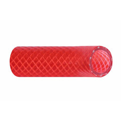 Trident Marine 166-0346 3/4" x 50' Boxed Reinforced PVC (FDA) Hot Water Feed Line Hose - Drinking Water Safe - Translucent Red