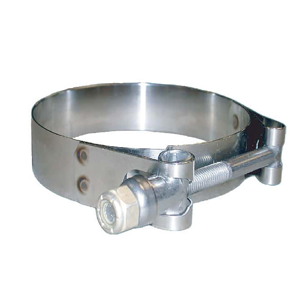 Trident Marine 720-8001L 316 SS T-Bolt Clamp - 3/4" Band - 8.62"-9.19" Range - 10-Pack
