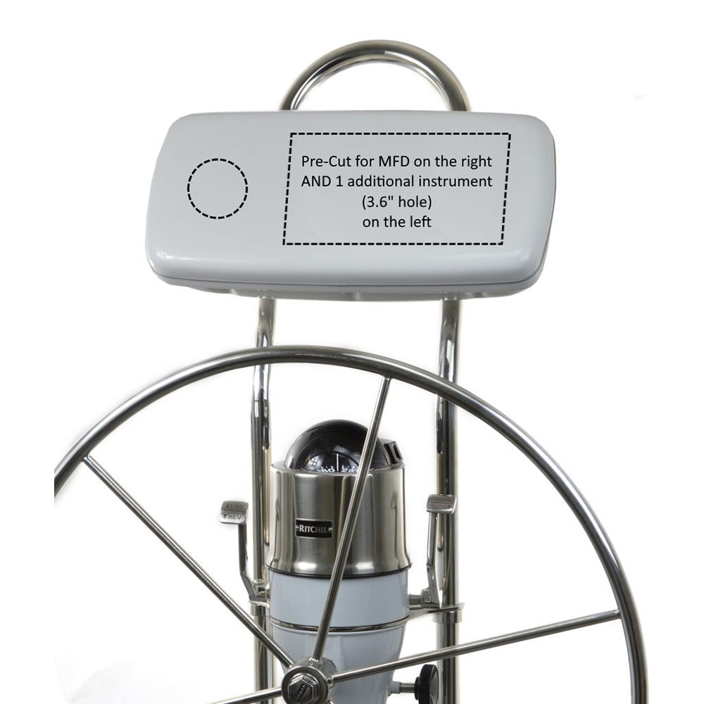 NavPod GP1040-43 SystemPod Pre-Cut f/Garmin ECHOMAP Plus/UHD 92sv/93sv/94sv/95sv &ndash; Plus One Additional Instrument f/9.5&Prime; Wide Guard