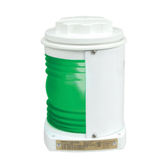 Perko 1127GA0WHT White Plastic Green Side Light