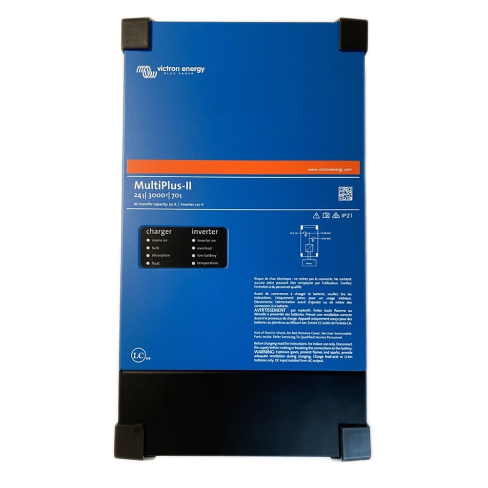 Victron PMP242305102 MultiPlus-II 24/3000 - 70-50 - 120V - UL Approved