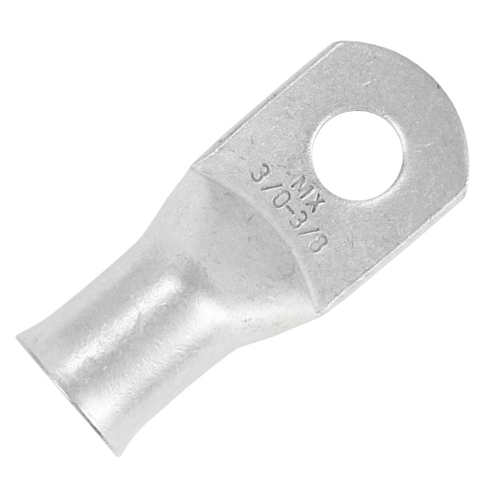 Pacer TAE3/0-38R-10 Tinned Lug 3/0 AWG - 3/8" Stud Size - 10 Pack