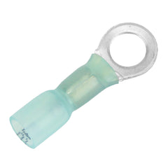 Pacer TE14-14R-3 16-14 AWG Heat Shrink Ring Terminal - 1/4" Stud Size - 3 Pack