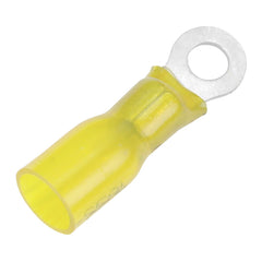 Pacer TE10-8R-25 12-10 AWG Heat Shrink Ring Terminal - #8 Stud Size - 25 Pack