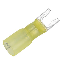 Pacer TE10-10SLF-25 12-10 AWG Heat Shrink Spade Terminal - #10 Stud Size - 25 Pack