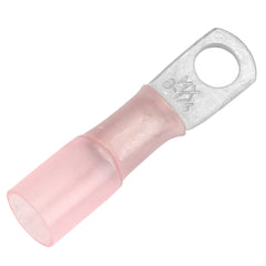 Pacer TE8-14R-25 8 AWG Heat Shrink Ring Terminal - 1/4" Stud Size - 25 Pack