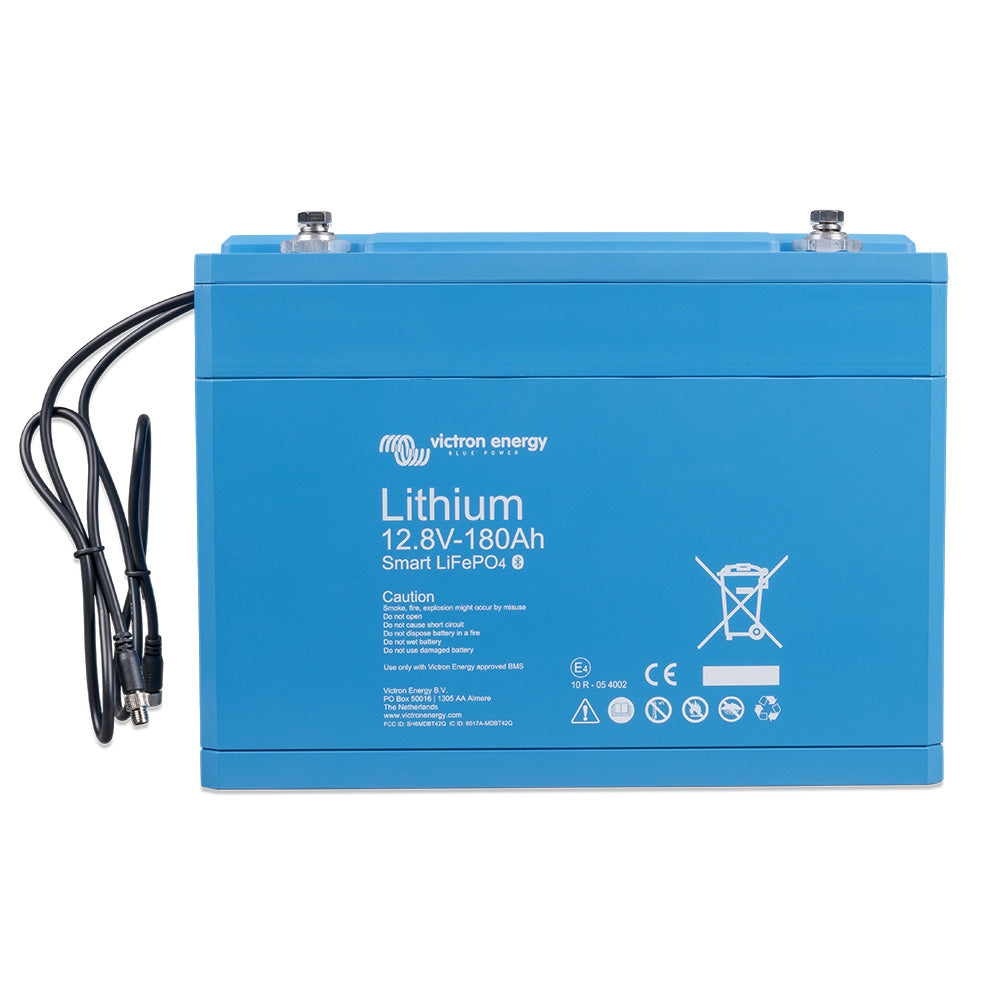 Victron BAT512118610 Lithium Battery 12VDC - 180AH - Smart LifePO4 - Drop Ship Only f/$150