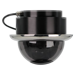 Iris IRIS106 Miniature Marine PTZ Dome Camera - Stainless Bezel - Hi-Resolution Analogue Sensor - 1000TVL - 4 in 1 Video Format