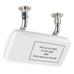 NavPod GP1500-43 SystemPod Pre-Cut f/Garmin GPSMAP 723/723xsv/743/743xsv On Right & Extra Space On Left f/9.5" Wide Guard