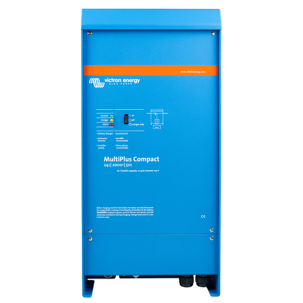 Victron PMP242200102 MultiPlus 24/2000 - 50-50 - 120V - VE.Bus UL Approved