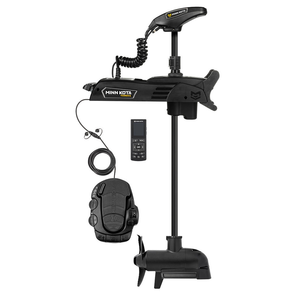 Minn Kota 1358210 Terrova QUEST 90/115 Trolling Motor w/Wireless Remote - MEGA Down/Side Imaging - 24/36V - 90/115LBS - 45"