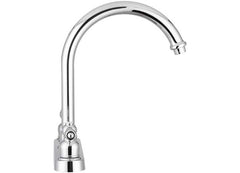 Dura Faucet Df-Pk340l-Cp Nonmetallic Hirise Rv Kitchen Faucet Chrome Polished
