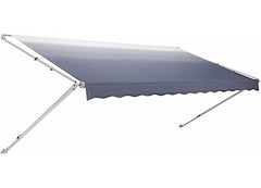 Dometic Usa 848nr17.400b 8500 Frta 17'l X 8'ext. Onyx Fade Vinyl Manual Patio Awning W/Polar White Vinyl Cover