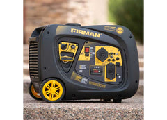 Firman W03082 Electric Start Gas Powered 3300/3000 Watt(Whisper Series)Extended Run Time Inverter Generator