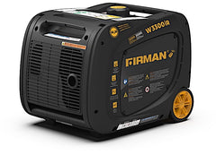 Firman W03083 Remote Start Gas Powered 3300/3000 Watt Whisper Series Extended Run Time Inverter Generator