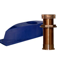 Furuno FUR235MSLF Long Stem Bronze Thru-Hull Depth/Temp NMEA2000 Smart Sensor