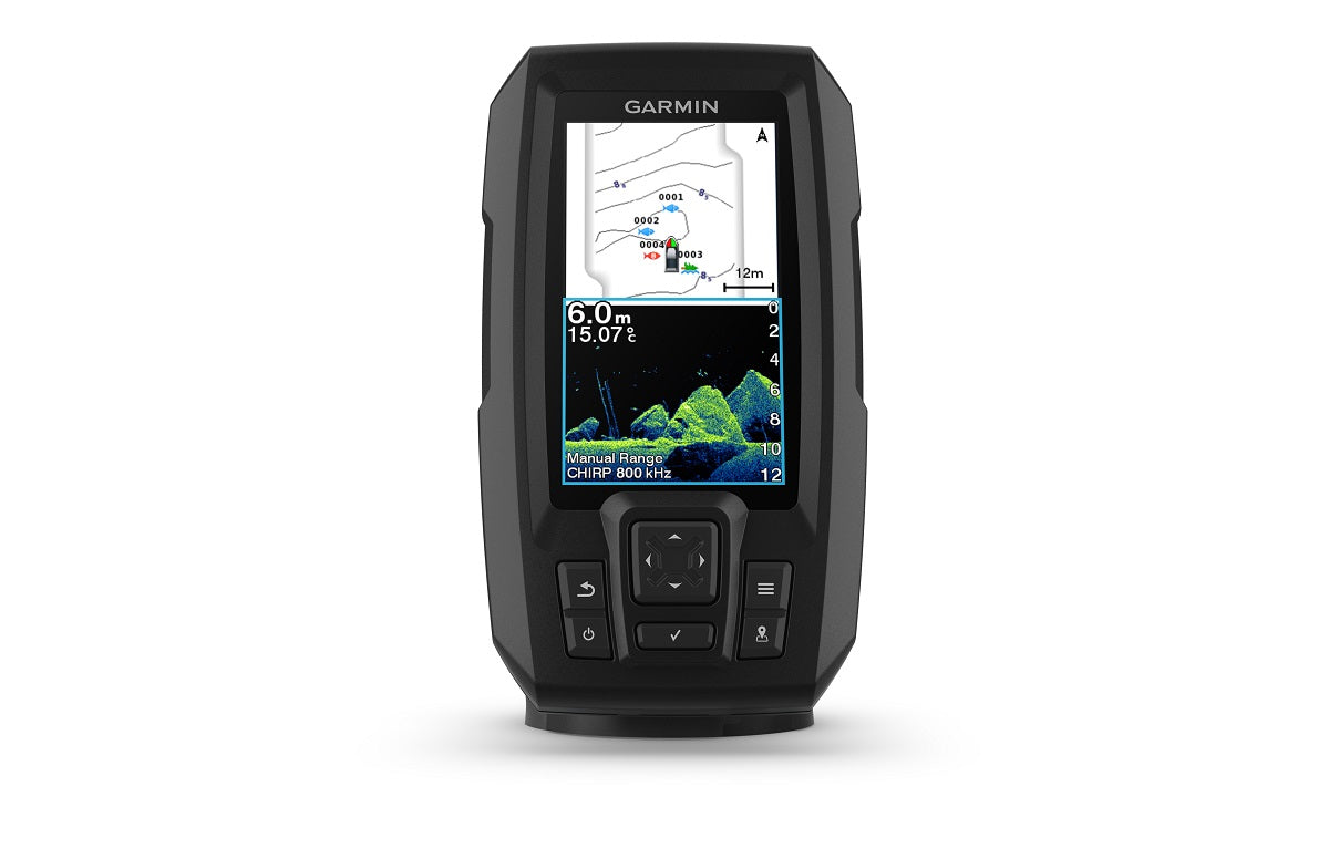 Garmin 010-02550-00 Striker Vivid 4cv 3.5" Fishfinder GPS Track Plotter With GT20