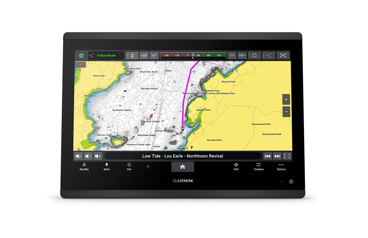 Garmin 010-02919-02 GPSMAP1623XSV 16" Combo No Transducer Worldwide Basemap