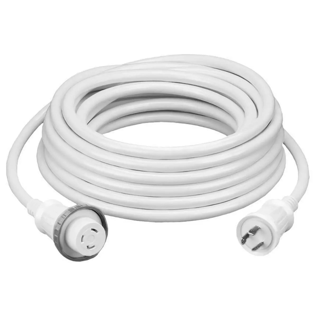 Hubbell HUBHBBL61CM03W 30A 25 Foot White Shore Cord
