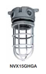 Hubbell HUBNVX15GHGA Ceiling Mount Vaportight Light Fixture