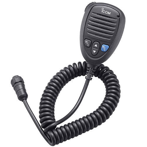 Icom ICOHM205RB Black Speaker Microphone Rear Mount M506