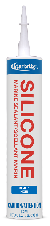 Star brite Silicone Sealant, Black 10.3 oz. (300 ml.) 082123
