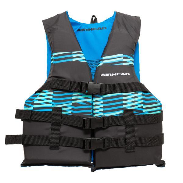 Airhead 3009203ABKTL Element Life Jacket, Youth, Blue/Black