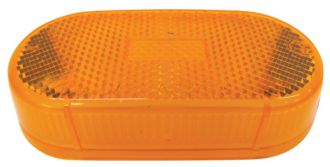 Anderson Replacement Oval Combination Clearance/Side Marker Light Replacement Lens, Amber 10815A