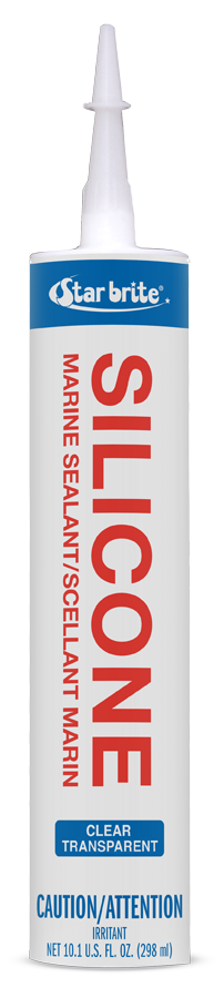 Star brite Silicone Sealant, Clear 10.3 oz. (300 ml.) 082122