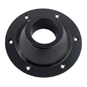AP Products Round Surface Mount Base Only, Black 0131119B