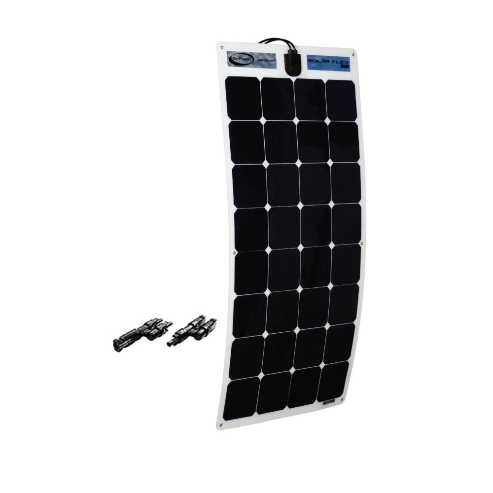 Go Power! 72629 Solar Flex Solar Panel Expansion Kit, 100 Watts