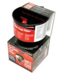 Portable Fuel Filter funnel, Conductive, 3.9 GPM F3C